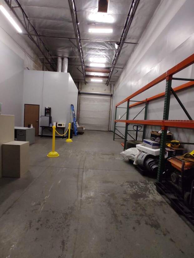 Interior de la bodega en Estados Unidos